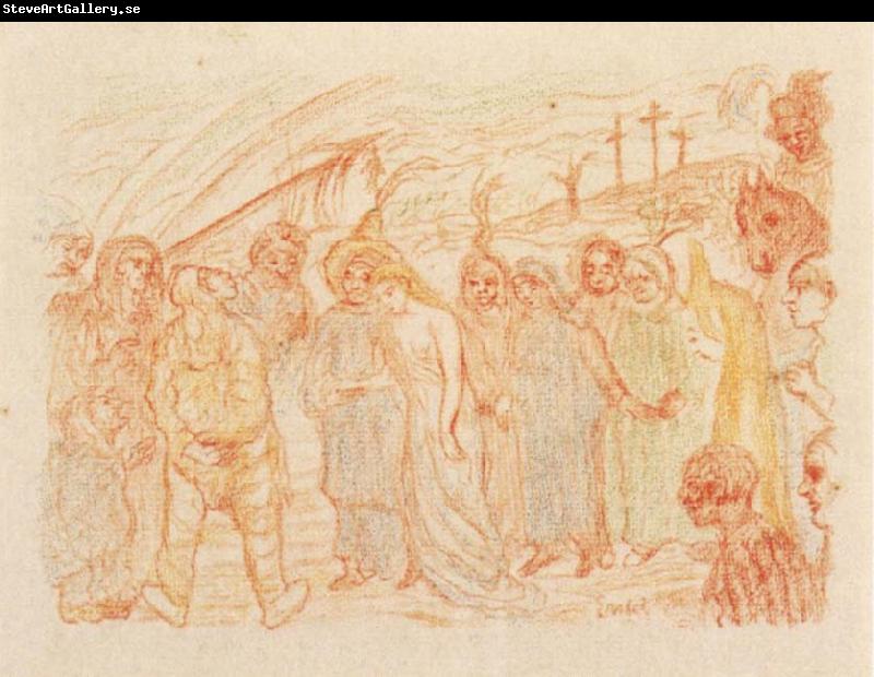 James Ensor The Descent from Calvary